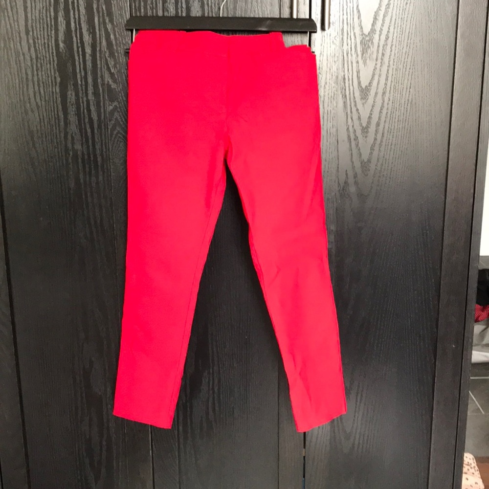 Cherry red pants